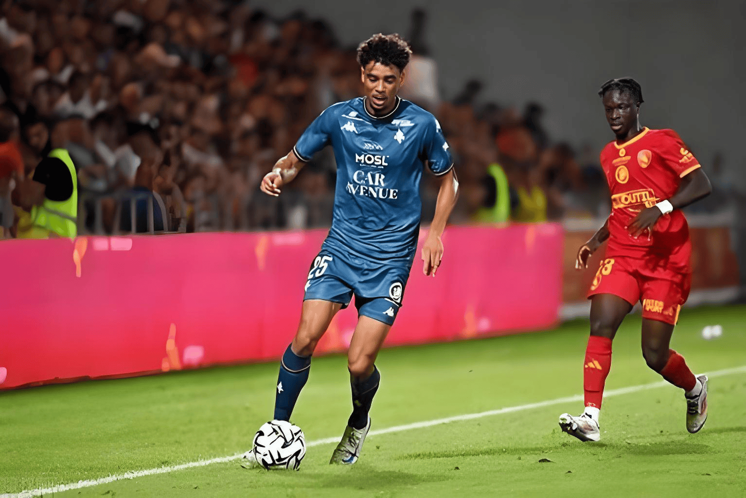 现场直击！球场上的激情碰撞