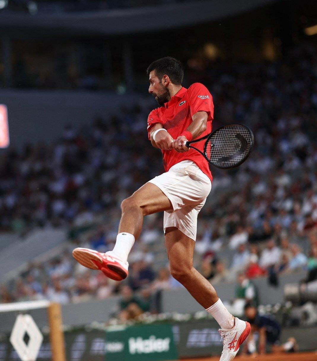 美网逆转法网，德约科维奇高光表现